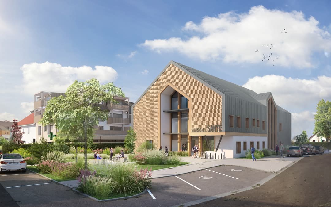 Réception de chantier de la Maison de santé FRASNE